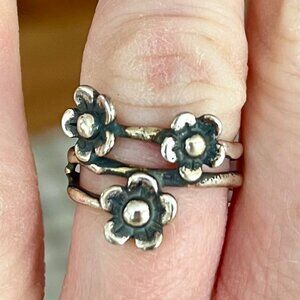 NWT James Avery flower ring
